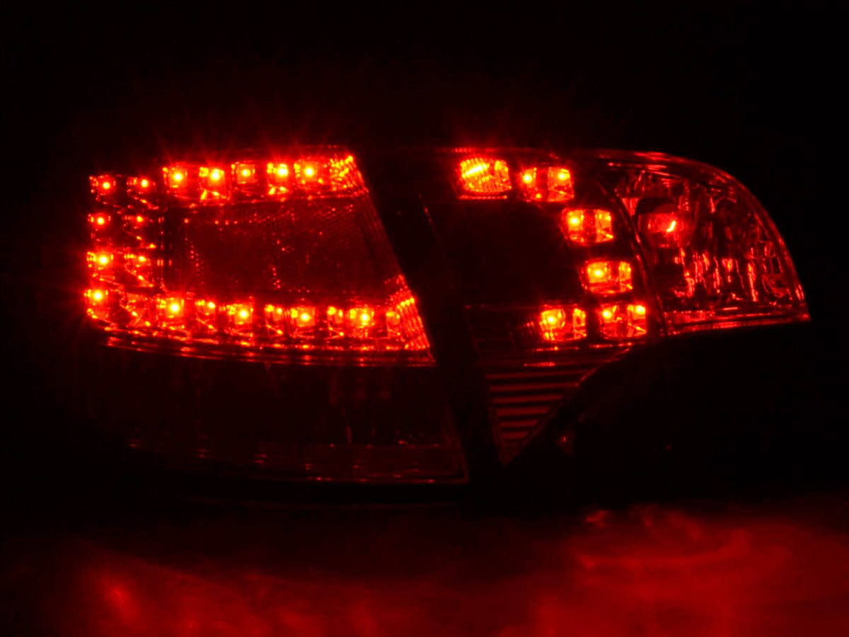 LED Rückleuchten Set Audi A4 Avant Typ 8E 04-08 rot/klar LED Rückleuchten Set Audi A4 Avant Typ 8E 04-08 rot/klar
